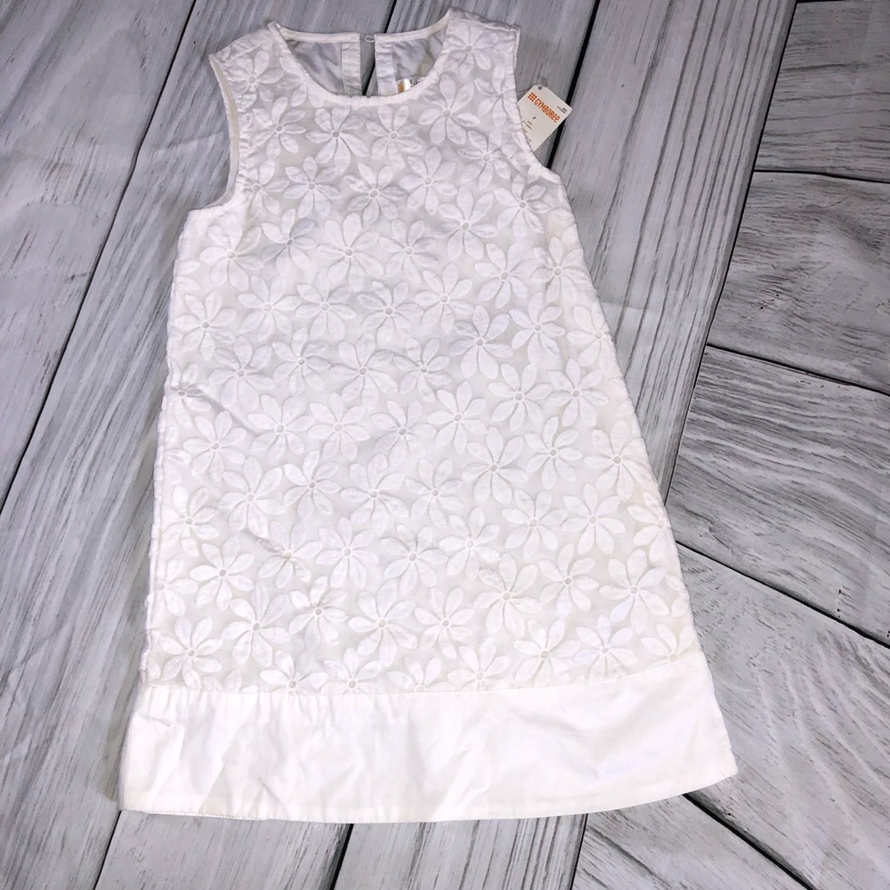 NWT Gymboree sz 7 Easter dress white